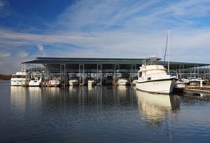 lakefront marina