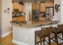 kitchen with granite