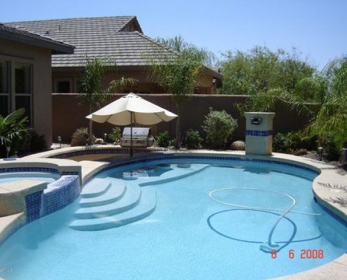 az home with pool