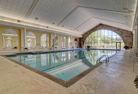 waterfall at lake burton