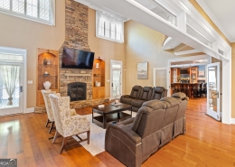 LR w fireplace 211 Ronda Court Grovetown GA