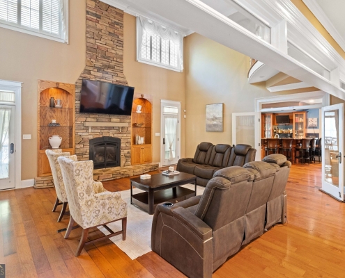 LR w fireplace 211 Ronda Court Grovetown GA