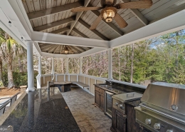 outdoor kitchen 211 Ronda Court Grovetown GA