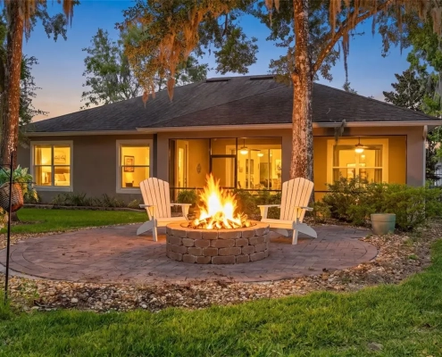 southern hills 9-8-26 - fire pit ablaze