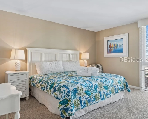 sea pines harbour condo - bedroom